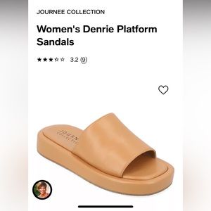 Macy’s JOURNEE COLLECTION
Women's Denrie Platform Sandals